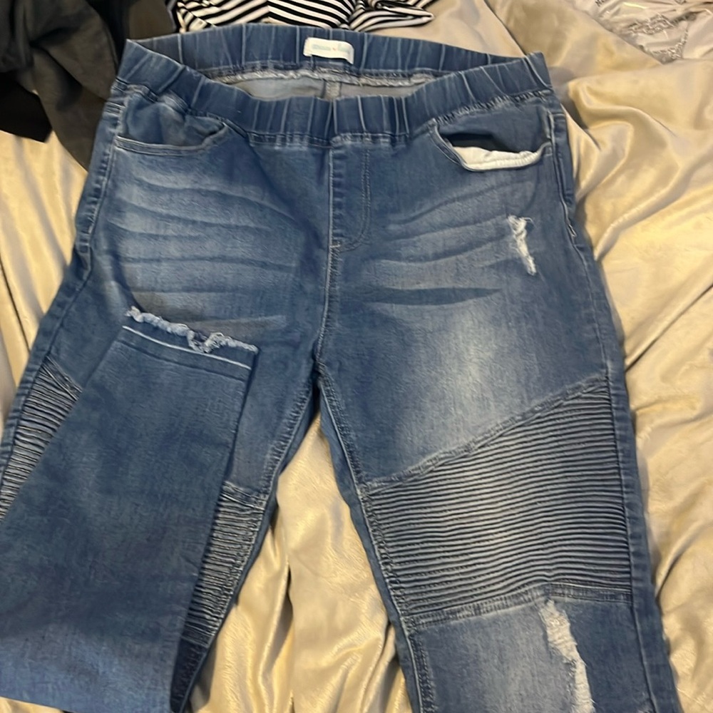 skinny jean x large